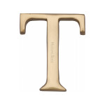 M Marcus Heritage Brass Letter T - Pin Fix 51mm